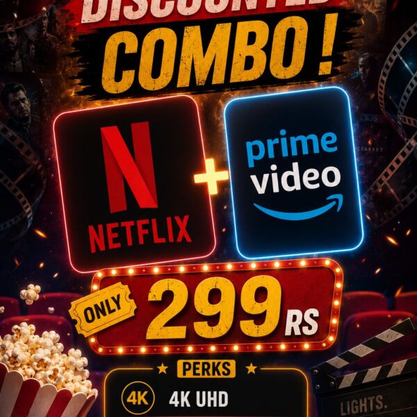NETFLIX & PRIME VIDEO SINGLE SCREEN