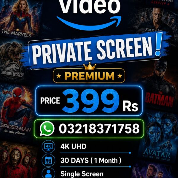 PRIME VIDEO PRIVATE SCREEN